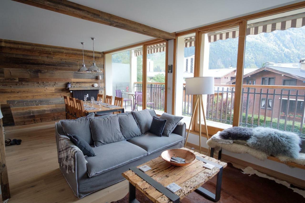 Apartament Z Widokiem Na Mt Blanc Apartment Chamonix Luaran gambar
